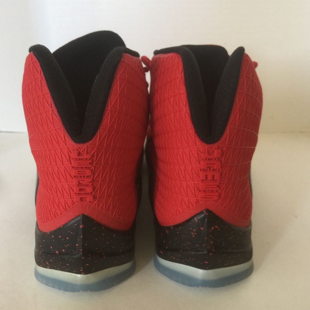NWOB NIKE LEBRON XIII ELITE RED-BLACK MEN’S SZ 14 - Picture 5 of 8